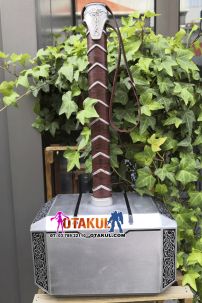 Búa Thor Mjolnir Tỉ Lệ Thật 1:1 - Có Dây Đeo Loại Xịn