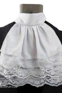 Nơ Cổ Hoàng Gia Trắng Ren 2 Tầng Nhỏ