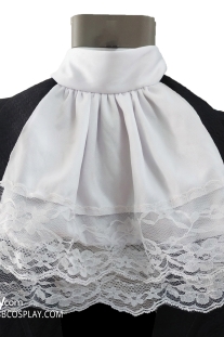 Nơ Cổ Hoàng Gia Trắng Ren 2 Tầng Nhỏ