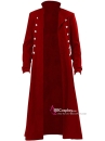 Khoác Đỏ Dài Renaissance Áo Cosplay Cướp Biển