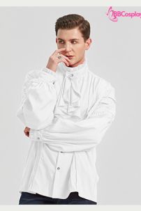 Áo Sơ Mi Hoàng Tử Cổ Bèo