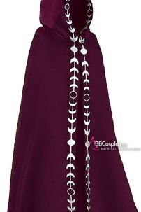 Chiếc Áo Choàng Phù Thủy Viền Nhật Nguyệt - Màu Đỏ