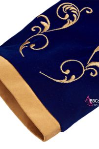 Vest Hoàng Tử Xanh Viền Vàng