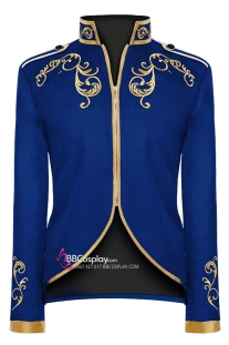 Vest Hoàng Tử Xanh Viền Vàng