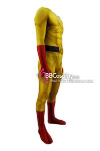 Bộ Cosplay Saitama Thánh Phồng Tôm Trong One Punch Man Mẫu 3D