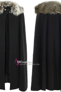 Áo Choàng Bác Thợ Săn Cổ Điển Steampunk Viền Lông