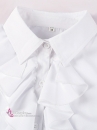 Sơ Mi Công Tước Hoàng Gia Cổ Điển Bèo Cổ Dài