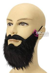 Bộ Râu Quai Nón Đen Viking