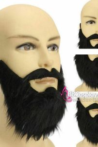 Bộ Râu Quai Nón Đen Viking