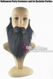 Râu Quai Nón Màu Xám