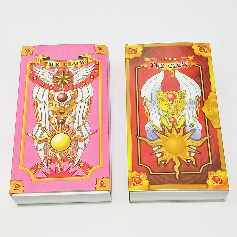 Bộ Bài Sakura Tiêu Chuẩn 57 Lá Màu Hồng Trong Thủ Lĩnh Thẻ Bài