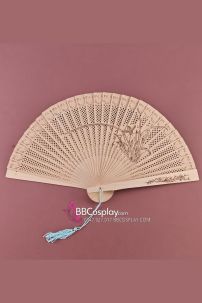 Quạt Gỗ - Hoa Lan