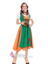 Trang Phục Cô Nàng Đức Màu Xanh Lá Cam