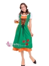 Trang Phục Cô Nàng Đức Màu Xanh Lá Cam