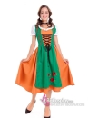 Trang Phục Cô Nàng Đức Màu Xanh Lá Cam