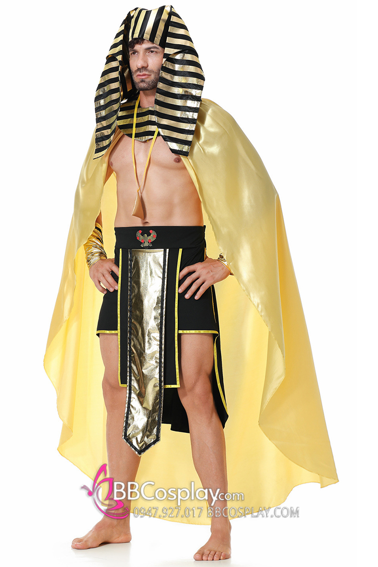 Trang Phục Vua Ai Cập Halloween Cho Nam