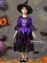 Trang Phục Cô Phù Thủy Bé Gái - Màu Tím
