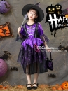 Trang Phục Cô Phù Thủy Bé Gái - Màu Tím