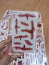 Hình Xăm Dán Halloween - Hình Xăm Sẹo Giả