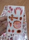 Hình Xăm Dán Halloween - Hình Xăm Sẹo Giả