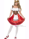 Đầm Dirndl Áo May Kèm Tạp Dề