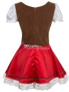 Đầm Dirndl Áo May Kèm Tạp Dề