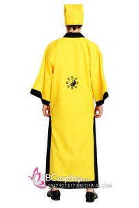 Trang Phục Thầy Cúng - Trang Phục Đạo Sĩ Kiểu Trung Màu Vàng