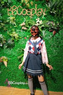 Quần Áo Nữ Sinh Zombie Hoá Trang Halloween