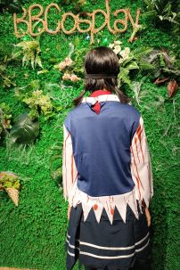 Quần Áo Nữ Sinh Zombie Hoá Trang Halloween