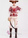 Halloween Trang Phục Nữ Sadistic Clown Kinh Dị