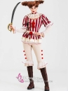 Halloween Trang Phục Nữ Sadistic Clown Kinh Dị