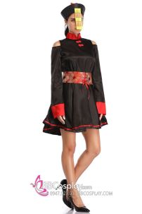 Ma Cương Thi Nhà Thanh Mẫu Mới 2023 Đỏ Đen