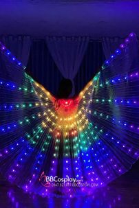 Cánh Bướm Có LED - Cánh Thiên Thần Đèn Led 7 Màu