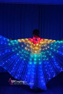 Cánh Bướm Có LED - Cánh Thiên Thần Đèn Led 7 Màu