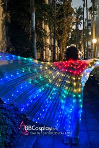 Cánh Bướm Có LED - Cánh Thiên Thần Đèn Led 7 Màu