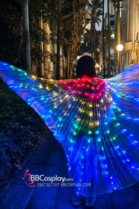 Cánh Bướm Có LED - Cánh Thiên Thần Đèn Led 7 Màu