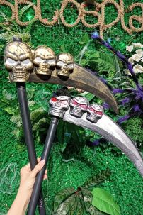 Tất cả sản phẩm Lưỡi Hái Đầu Lâu Tử Thần Nhựa Lưỡi Hái Đầu Lâu Tử Thần Nhựa