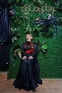 Đồ Búp Bê Black Annabelle Phi Mờ Hàng May - Màu Đen