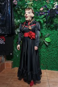 Đồ Búp Bê Black Annabelle Phi Mờ Hàng May - Màu Đen