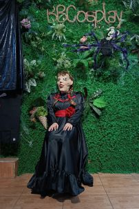 Đồ Búp Bê Black Annabelle Phi Mờ Hàng May - Màu Đen