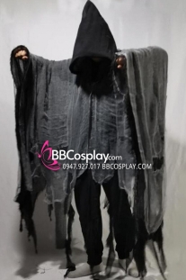 Trang Phục Hoá Trang Ngục Tù Azkaban - Màu Đen