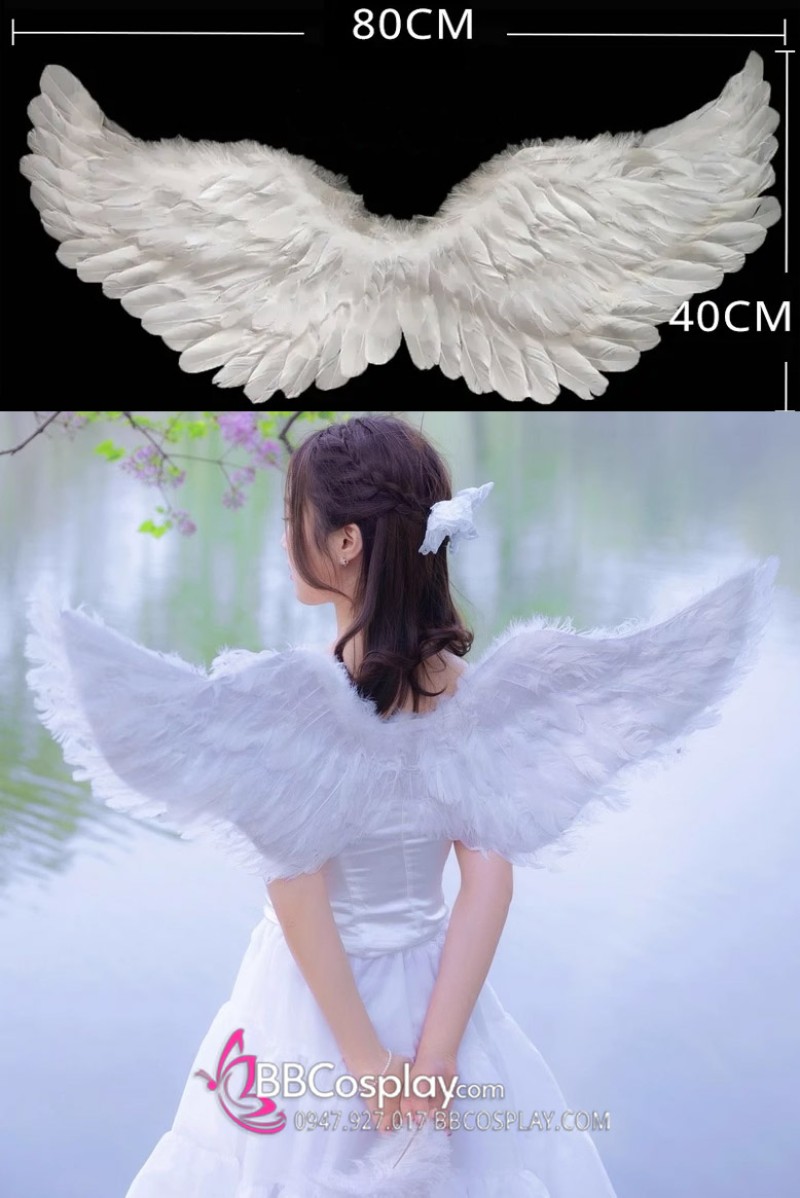 Cánh Thiên Thần được làm từ 100% lông ngỗng 
