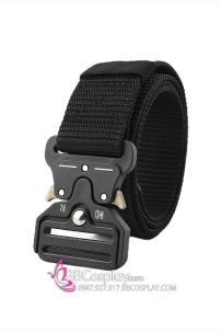 Thắt Lưng Đen Squid Game (Khoá Đen Dẹp)