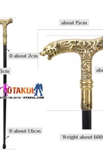 Gậy Quý Tộc Gấu Vàng Tinh Xảo Độc Đáo