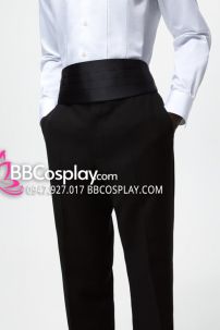 Đai Nịt Bụng Xếp Ly Đai Nịt Bụng Chú Rể Trắng/Đen/Đỏ