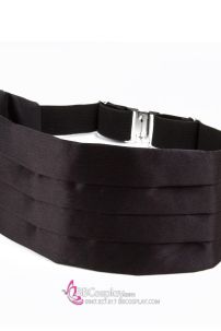 Đai Nịt Bụng Xếp Ly Đai Nịt Bụng Chú Rể Trắng/Đen/Đỏ