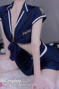 Trang Phục Nữ Cảnh Sát Sexy 2 Mảnh