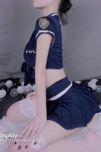 Trang Phục Nữ Cảnh Sát Sexy 2 Mảnh