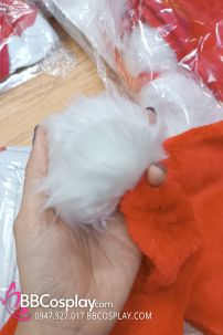 Nón Ông Già Noel Vải Nhung Viền Lông Dài