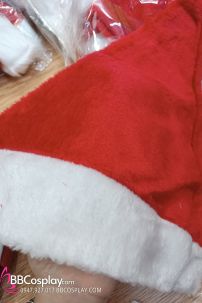 Nón Noel Vải Nhung Giá Rẻ